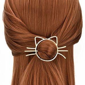 Kitty Cat Hair Clip